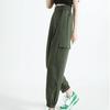 Women's High Waist Quick Dry Cargo Pants - Summer Breathable Harem Style