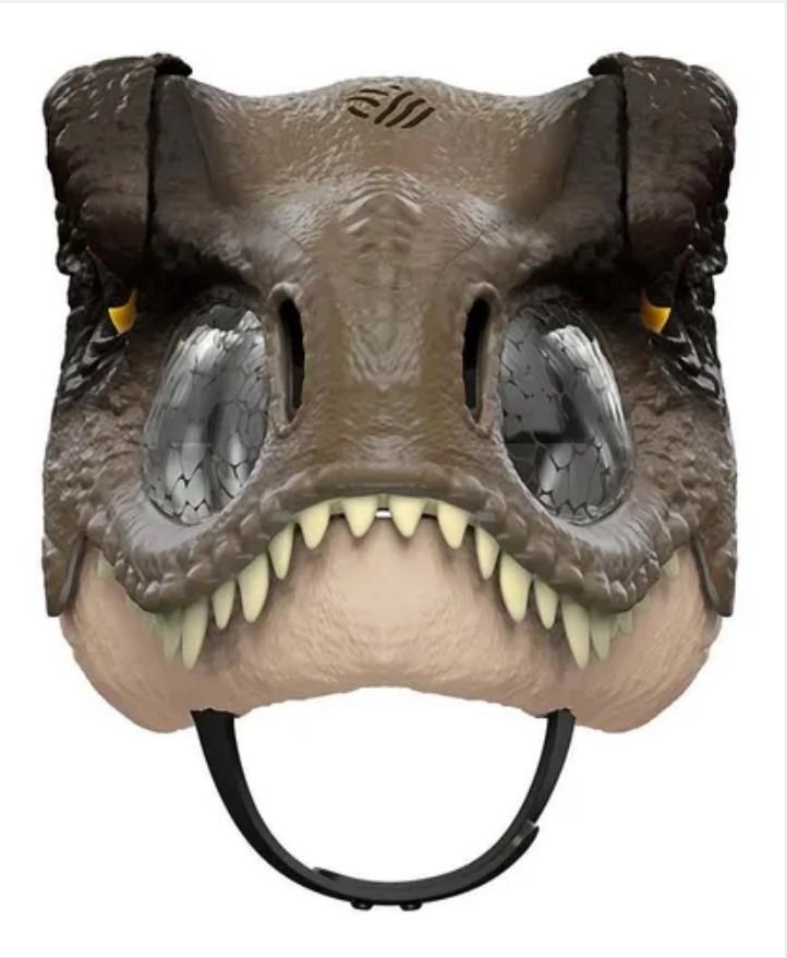 Dinosaur Mask Moving Jaw Movable Halloween Decor Tyrannosaurus Rex Mask Open Mouth Lifelike Dragon Latex Mask For Adult Gifts
