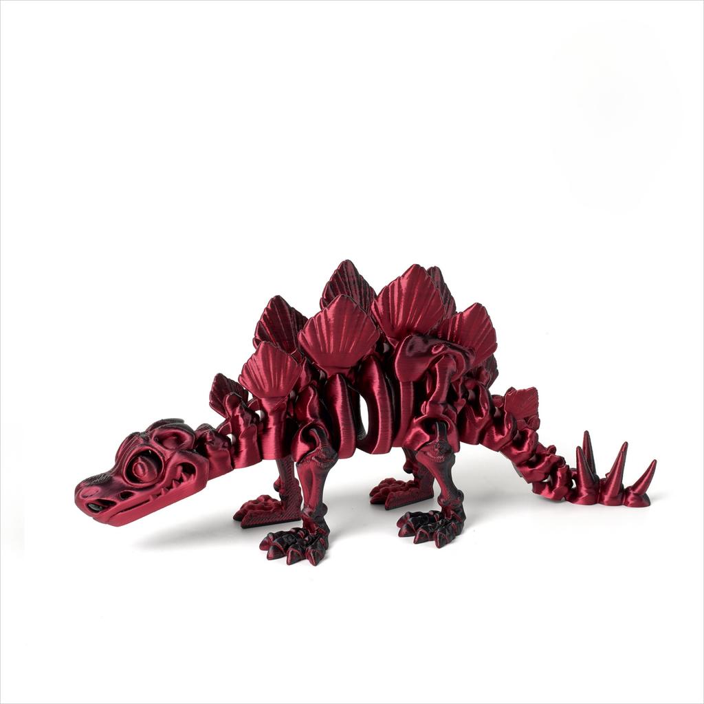 Drago Dinosauro Magico Stampato in 3D Articolazione Mobile Fidget Toy Ornamentale da Scrivania Articolato Rotante Giocattolo per Adulti Bambino Artigianato Regalo di Nascita