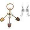 Multiple DIY Alloy Jewelry Accessories, Household Tools Pendants, Shovels, Axes, Wrenches, Teapot Pendants