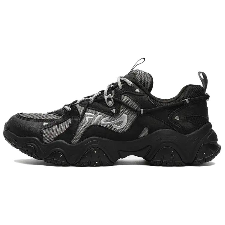 FILA Fluid 4 Retro Sports Breathable Low-Top Lifestyle Shoes Women sneakers Black F12W342107BWA