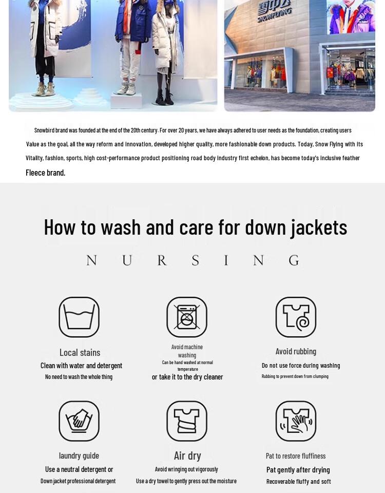 Xuezongfei 2024 Women's Short Hooded Down Jacket