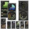 Aviation Aeroplane Helicopter Cockpit Instrument Phone Case For Samsung Galaxy S25 S24 S23 Ultra S22 Plus S21 S20 FE S10 + S25Ul