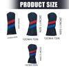 Strong PU Golf Iron Protectors Magnetic Closure Universals Water Resistant Protective Club Sleeves For Golf Player