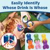 Dustproof Can Opener With Easy-Open Lid Plastic Simple Mini Can Opener For Soda And Beverages