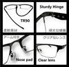 REONAS Blue Light Blocking Glasses with Photochromic and Technology for Transforms Into Sunglasses for Business or Outdoor Over UV Brand 2