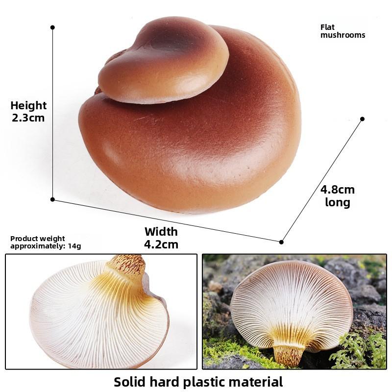 Muscaria Plastic Amanita Mushroom Model For Kids Learning And Landscape Decor