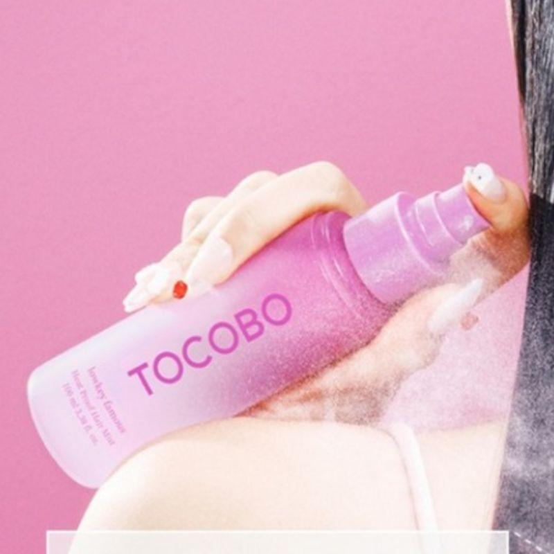 TOCOBO Heat Proof Hair Mist 100ml – Heat Protection, Smoothing & Fragrance Hair Care | 01 Lowkey Famous / 02 My Default