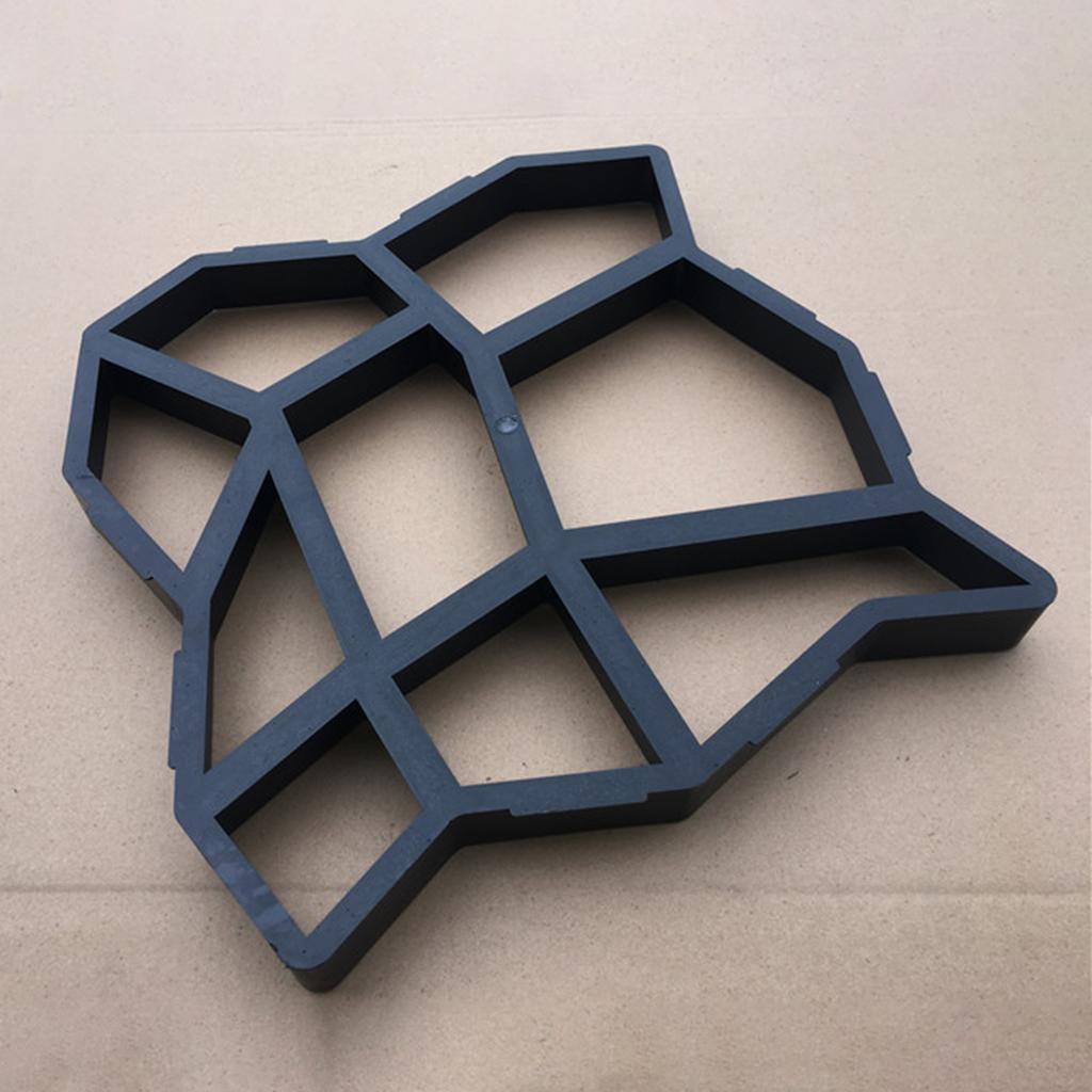 Walk Maker Reusable Concrete Path Plastic Paving Mold Stone Molding Paver for Lawn Garden Yard