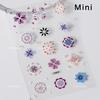 Embossed Flower Pink Butterfly Lucky Peach Blossom Chic Spring Petal 5D Soft Relief Adhesive Nail Art Stickers Manicure Decals