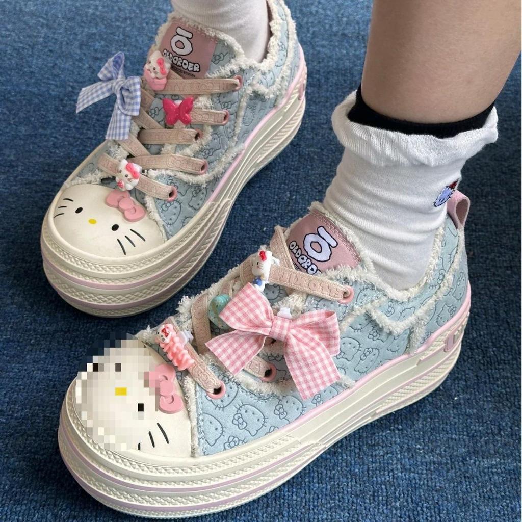Sanrio Hello Kitty Collaboration Women's Canvas Shoes