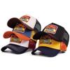 New Truck Hat Station Motorcycle Men'S Street Skateboarding Hat Hip Hop Hat Women'S Leisure Sunshade Baseball Hat Mesh Hat