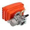 19mm Motorisierter Fahrradvergaser Metalllegierung für 2-Takt-Motor Motorisiertes Fahrrad 48cc 49cc 50cc 60cc 66cc 80cc