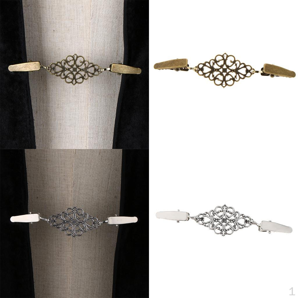 

2 шт. Женские винтажные зажимы для свитера, блузки, рубашки