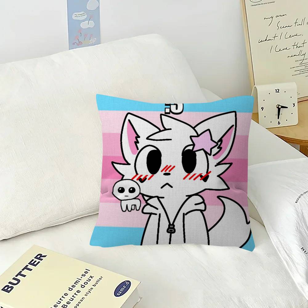 Boykisser Silly Cat Cute Pillowcase toon Gift Cushion Cover Bedroom Home Sofa Chair Seat Decor pillow case