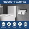 Toilet Paper Holder Stainless Steel Wall Mount Double Roll Paper Towel Dispenser with Phone Shelf Kitchen Bathroom Accessories