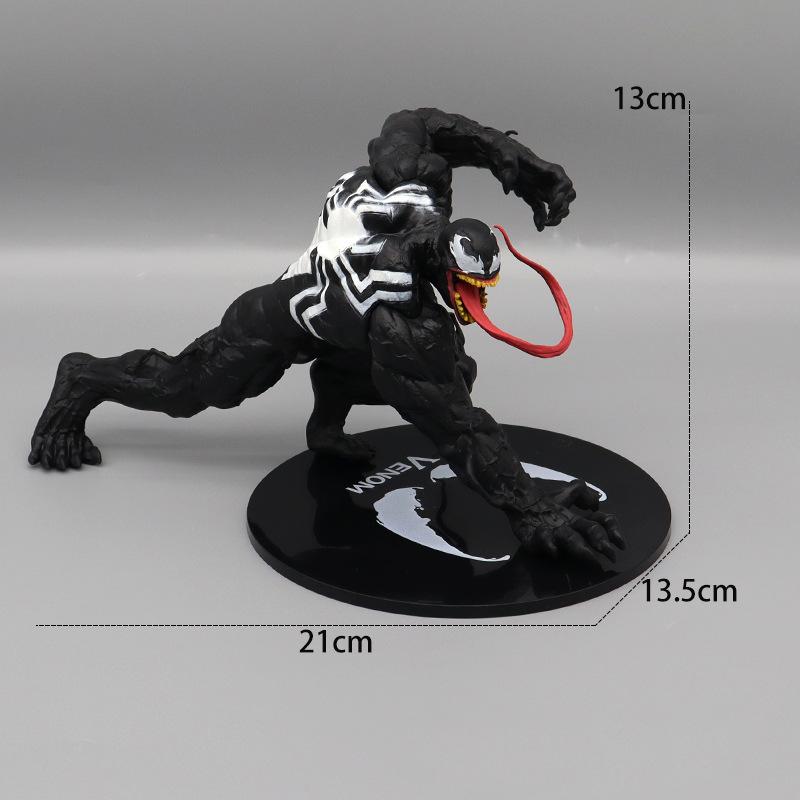 

Venom 13cm Figure PVC Collectible Action Figure with Base Super Villain Model