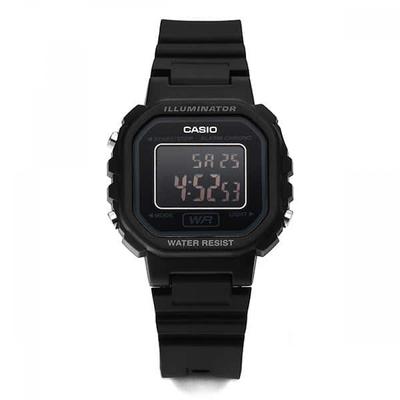 La 20wh 1bdf  La 20wh 1b  Digital Square Vintage Retro Women S Pu Watch