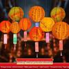 Chinese New Year Fu Character Paper Lantern - Spring Festival Atmosphere Decoration with Ancient Style Pendant