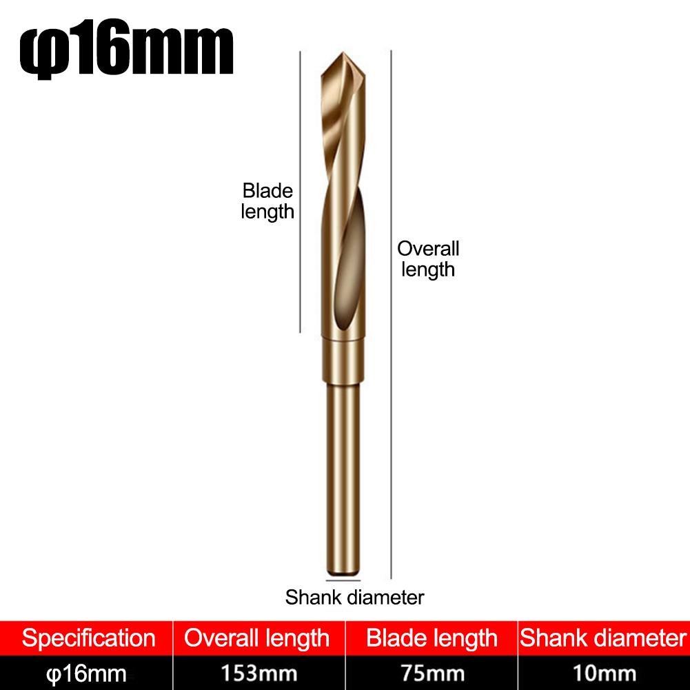 High Speed Steel Drill HSS Cobalt Drill Bit 135° Point Angle BS328 Standard Cutting Oil Recommended DIN 338 Standard