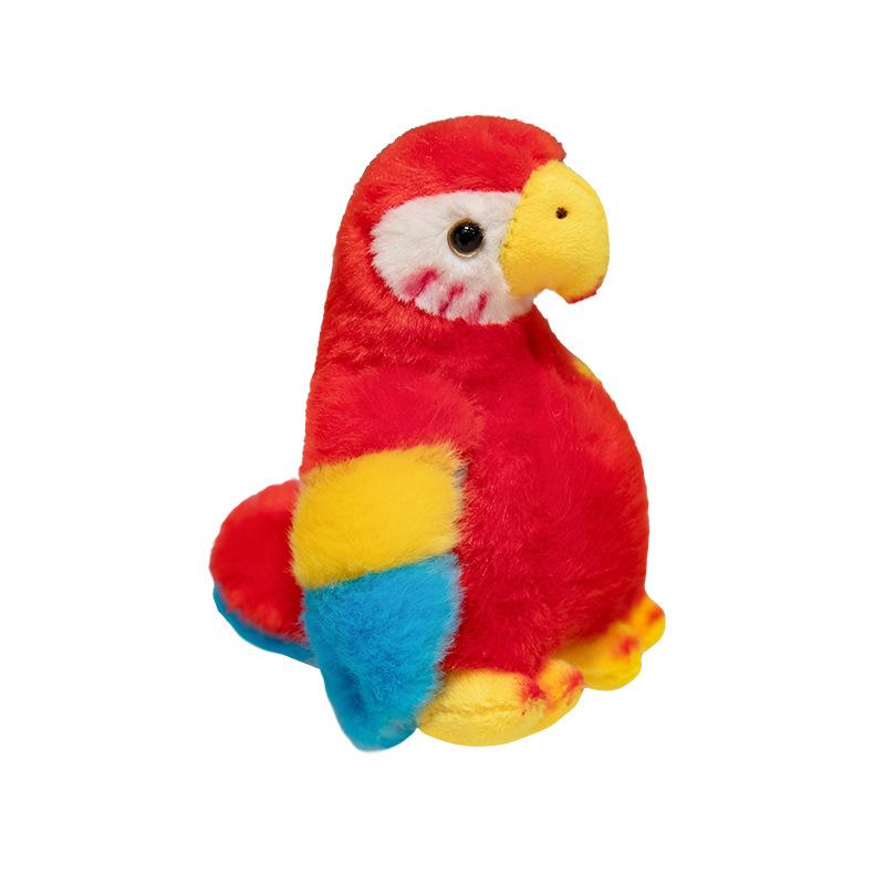 Magnetic Shoulder Parrot Plush Toy - Bird Doll Curtain Holder & Holiday Gift for Her