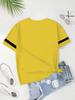 American Sports Short-sleeved T-shirt Summer Women's Casual Round Neck Short-sleeved Sports Versatile Women's Tops