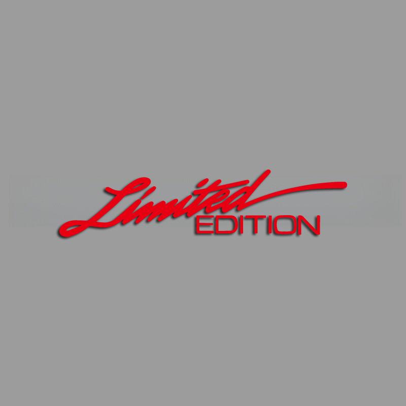 Creative Text Limited Edition Personalized Car Sticker Creative&funny Stickers for Cartoon Fans&lover,high Quality for Car Truck