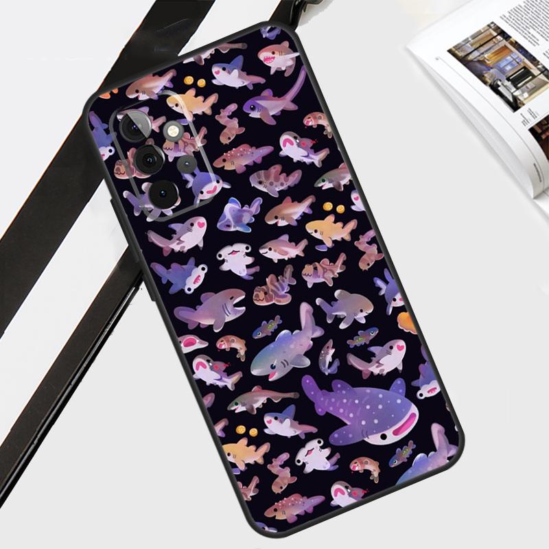 

whale sharks Case For Samsung Galaxy A06 A56 A36 A26 A16 A54 A34 A14 A12 A22 A32 A52 A13 A53 A15 A35 A55 Samsung A73 5G