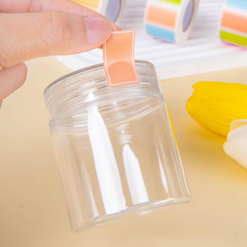 500 Stück/Rolle Inventar Adresse Wasserdicht Farbcodierung Datei Klassifizierungsetiketten Abnehmbare Etiketten Selbstklebend