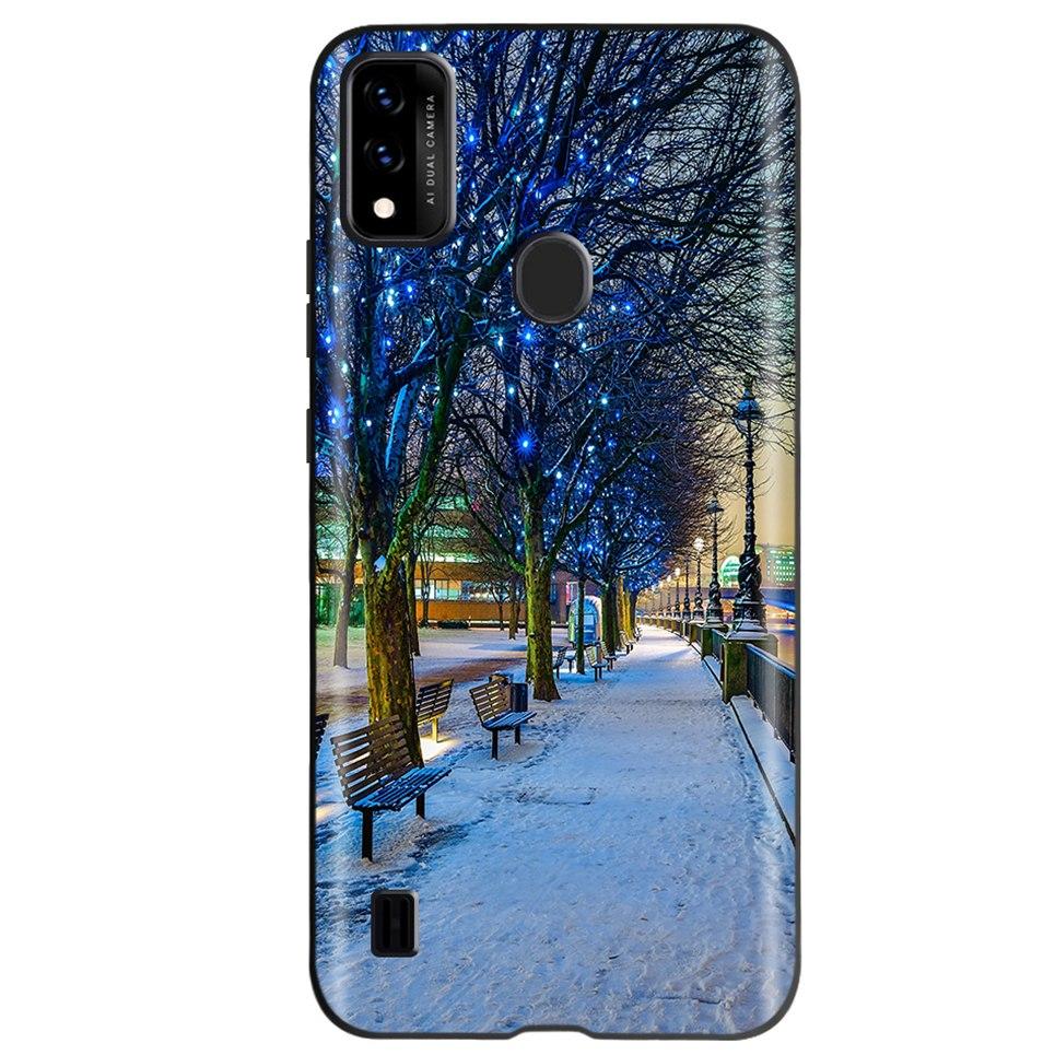 Cover per ZTE Blade A51 Custodia Morbida Silicone Stampa Cool TPU Funda Cover per ZTE Blade A51 BladeA51 Protettiva Telefono Funda Custodia