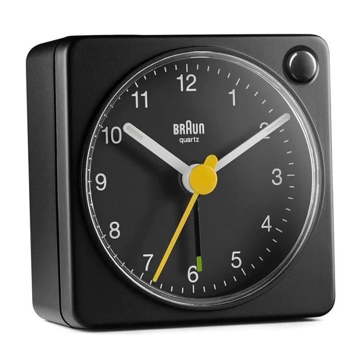 Réveil De Voyage - BRAUN - BC02 - Silencieux - Quartz - Alarme Crescendo
