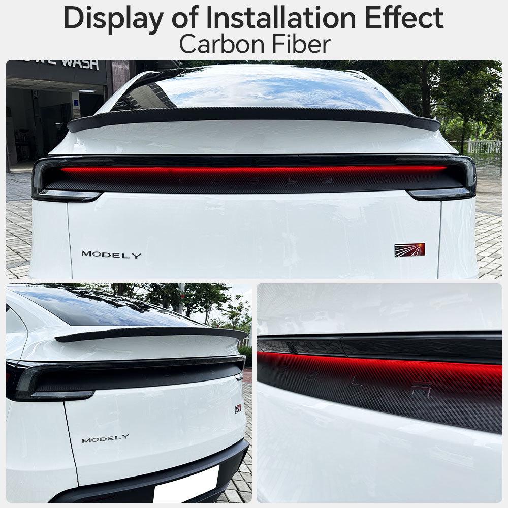 Anti-glare Juniper Light Film for Tesla Model Y 2025 Daytime Running Lights Trim