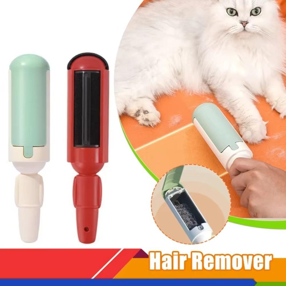 New Portable Pet Hair Remover Roller Reusable Clean Brush Pet Hair Removal Cleaner Lint Sticking Lint Roller Cat Hair Removal