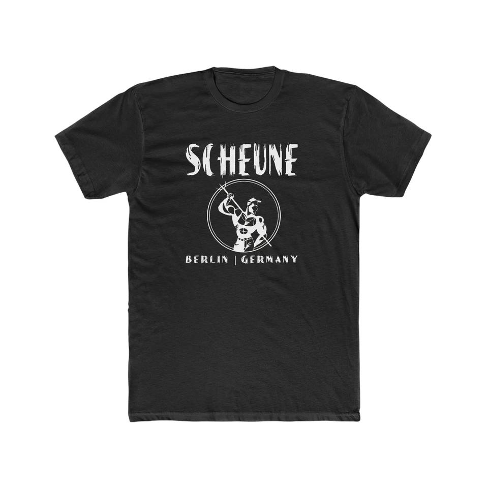 

SCHEUNE Berlin Gay Leather bar Men s Cotton Crew Tee Germany 4XL