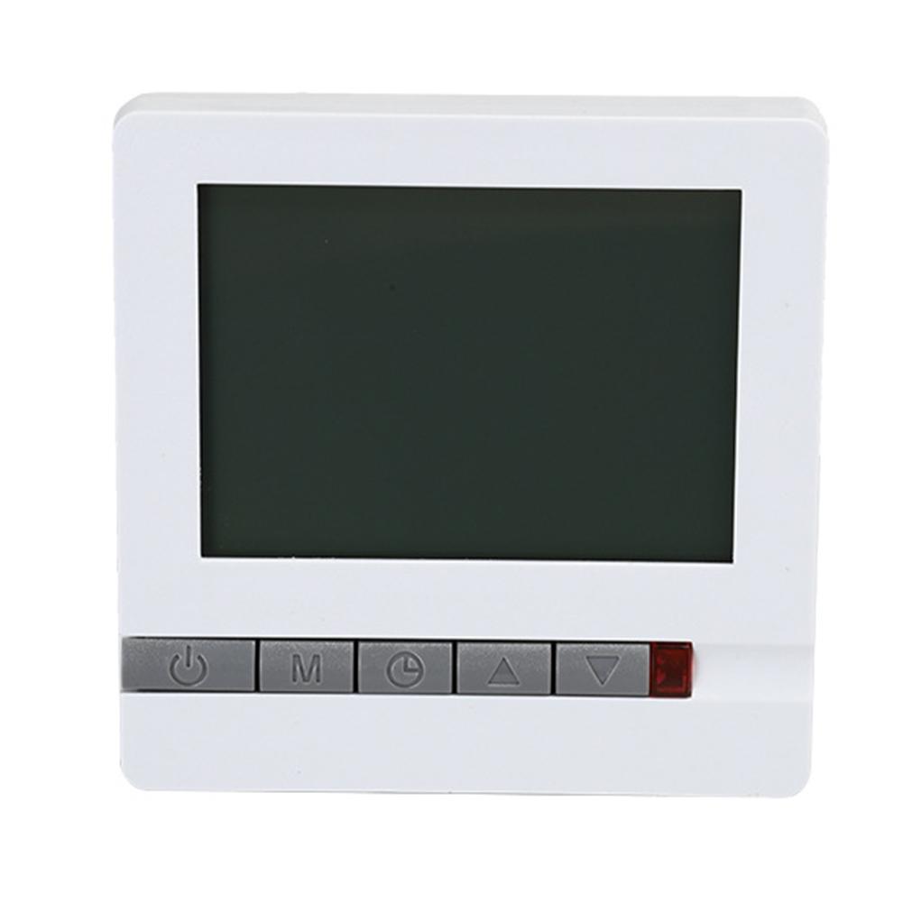 User Friendly LCD Thermostat Panel for Electric and Water Floor Heating Systems Low Temperature Protection Features