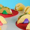 12Pcs/Set Taco Fiesta Taco Holder Plastic Rack Stands Mexican Food Kitchen Tool