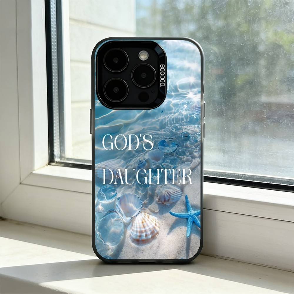 Bible Verse Christian Q-Quote Phone Case For iPhone 17,16,15,14,13,12,11 Plus,Pro Max,XS,Colorful Silver Phone Case Funda Cover