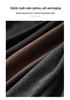 Black Woolen High-Waisted A-Line Half-Skirt for Women - Autumn/Winter 2025 Collection, Mid-Length, Thickened Drape Petal Design