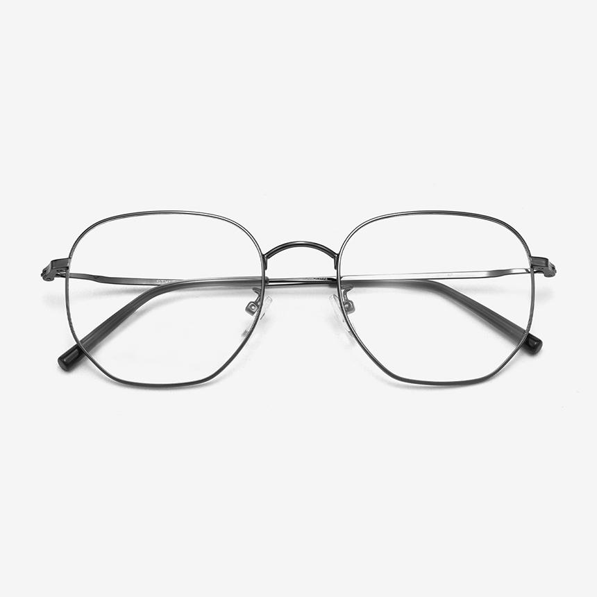 Seutailwokeu Dark Gray Metal Style16 M Dg 54Mm Stylework Eyeglass Frames