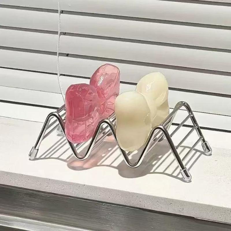 Creative Soap Holder Draining Easy Installation Kitchen Sink Mount With Drain Soap Holder Easy Cleaning