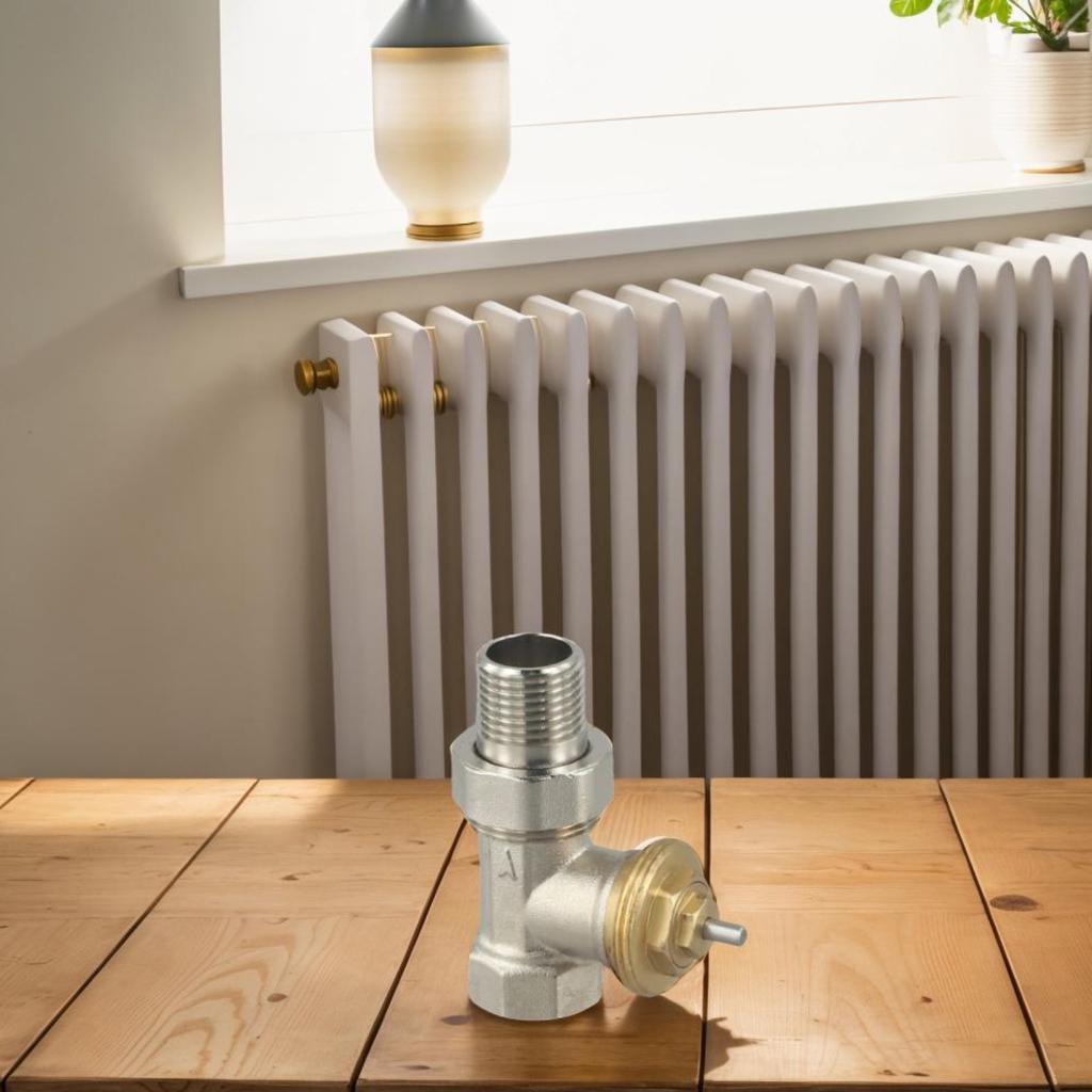 Self-Regulating Valve Brass Thermostatic Valve Brass Material Energy-Saving M30x1.5mm Thread For Energy Saving