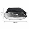 Copertura Pioggia Mobile Ignifuga Portatile Antipolvere Protettiva per Luci da Palco Impermeabile LED Par Copertura Pioggia Concerto