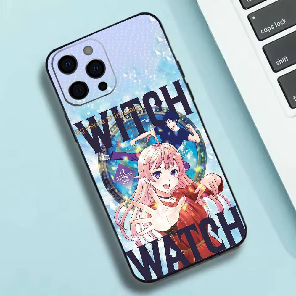 HOT Anime W-Witch Watch  Phone Case Silicone Soft For IPhone 17 16 15 14 13 12 11 X XR Plus Pro Max Plus