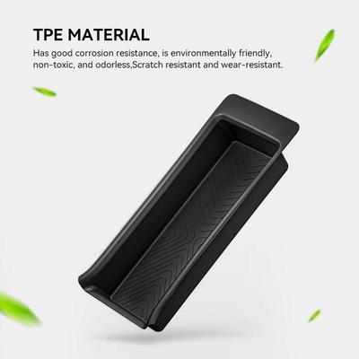 23-25 Pilot Armrest Storage Box: Second Row Car Organizer Mat