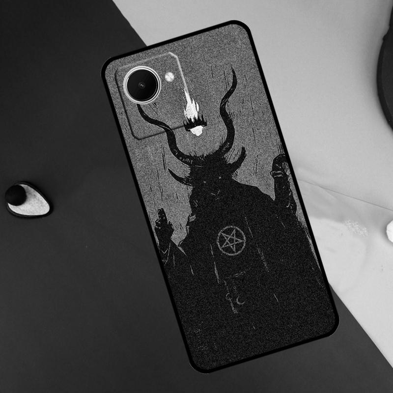 Devil Satan Dark Art For Realme 9 10 11 Pro Plus GT Neo 5 3 3T C11 C15 C25s C21Y C30 C31 C33 C35 C53 C55 Case
