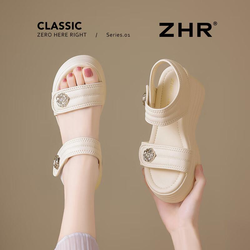 ZHR Women s Summer Wedge Sandals 35