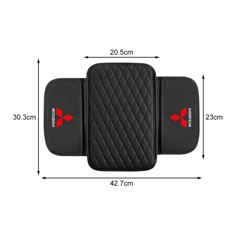 Podložka výšky boxu loketní opěrky auta s paměťovou pěnou, centrální box, interiér auta pro Mitsubishi Lancer 9 Ex Evo ASX L200 Colt Pajero Sport