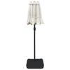 Double Sun Umbrella Sand White 316 x 145 cm