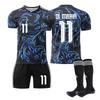 2026 Não. 11 Di María Argentina Camisa de Jogo Fora da Copa do Mundo
