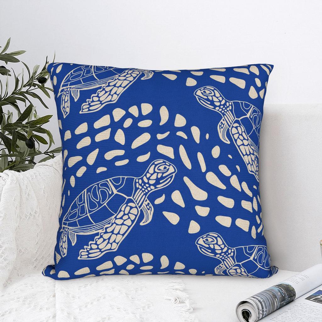 Sea Turtle Pillow Case Print Pillow Cover For Sofa Home Decor Funny Pillowcases
